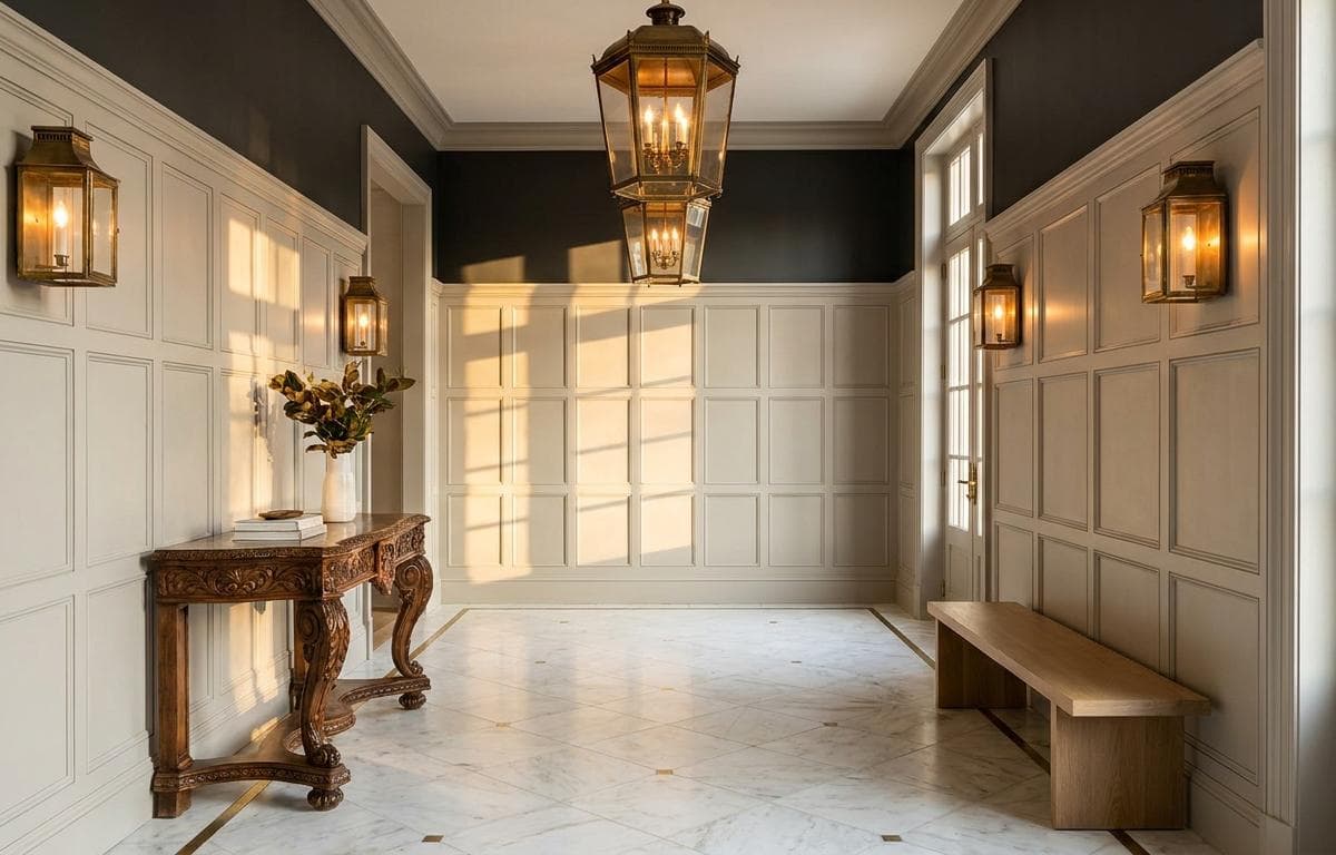 Wainscoting Services by Luxury Custom Trim Services