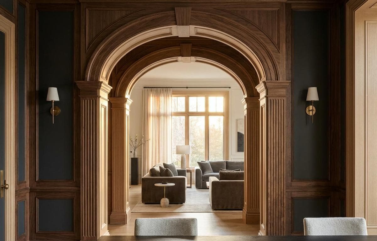 Custom Archways by Luxury Custom Trim Services