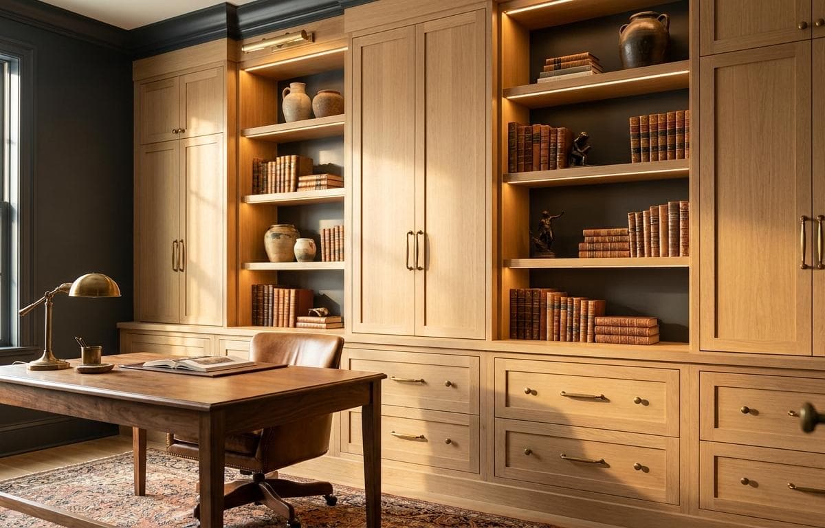 Built-In Cabinets by Luxury Custom Trim Services